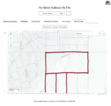Fairbanks Land Parcel For Sale