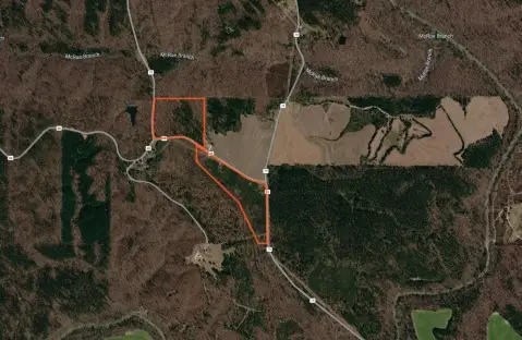 Paved-Frontage Land Tract