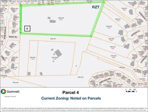 Lawrenceville Land with Lake Frontage