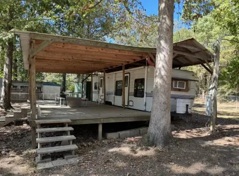 Waterfront Land with Camp Improvements