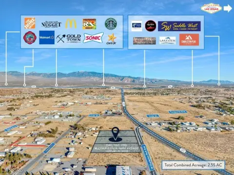 Commercial Land in Growing Pahrump