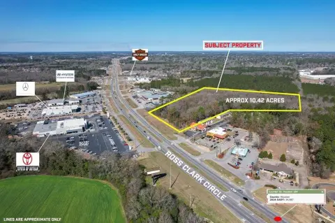 Commercial Land with Circle Frontage