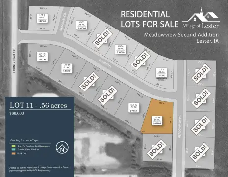 Residential Lot in Lester, Iowa