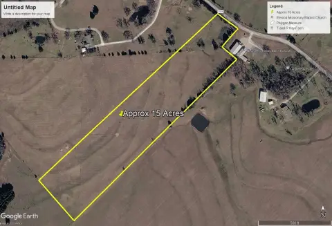 Fenced Pasture Tract with Pond