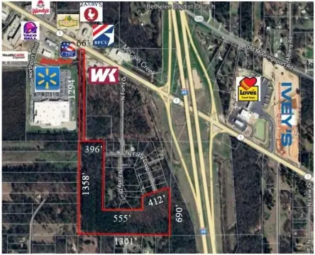 25.85 Acres in Shreveport, LA