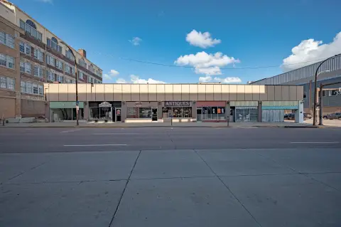 Downtown Corner Retail Building