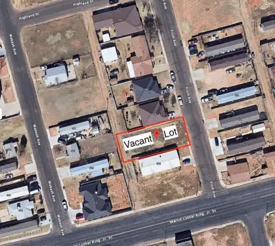 Residential Lot in Odessa, TX