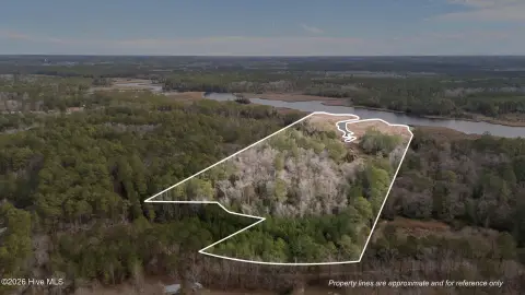 Waterfront Land With Unfinished Barn