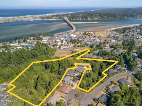 Waldport Land with Bay Views