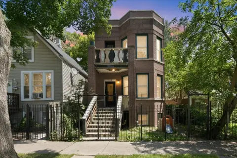 Brick Triplex Building