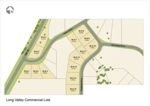 Highway Commercial Lots in Long Valley