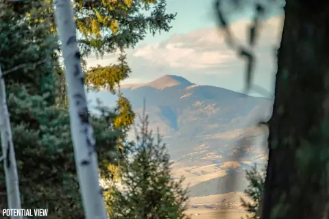 Land with Mountain and Valley Views