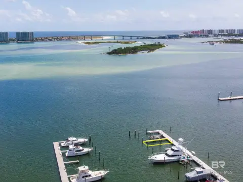 Boat Slip at Marina
