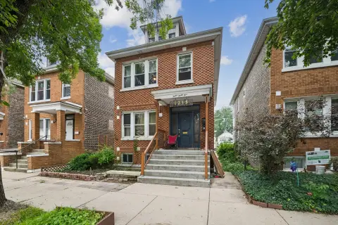 Brick Duplex with Unfinished Attic