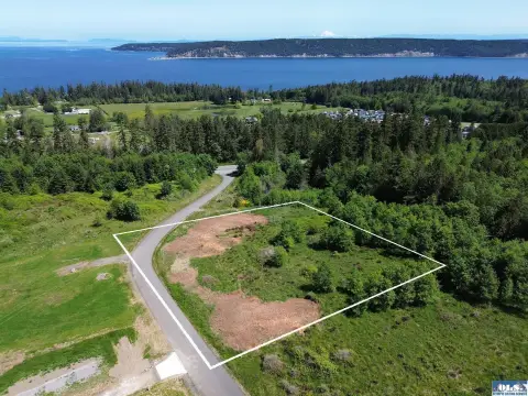 Sequim Acreage with Partial Water View