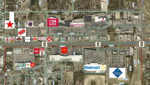 Commercial Land with Three-Road Access