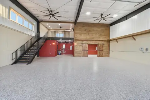 Flex Space with Finished Mezzanine