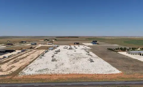 Leveled Commercial Land Site