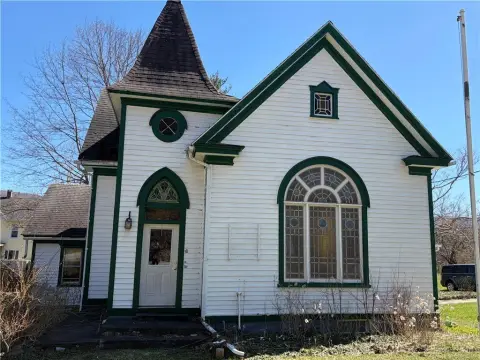 Historic Church with Stained Glass