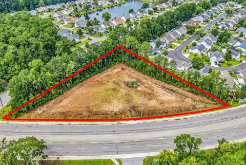 Highway Commercial Land with Curb Cut
