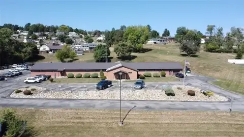 Office Building with Fenced Storage