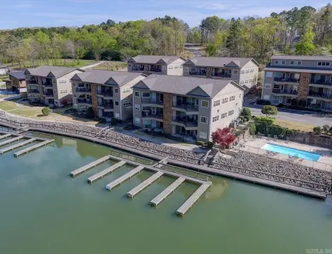 Furnished Lakefront Condo with Boat Dock