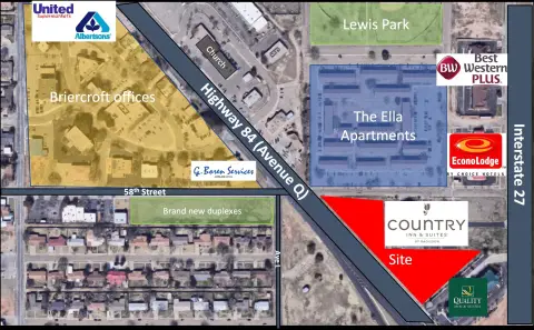 Lubbock Land with Highway Frontage