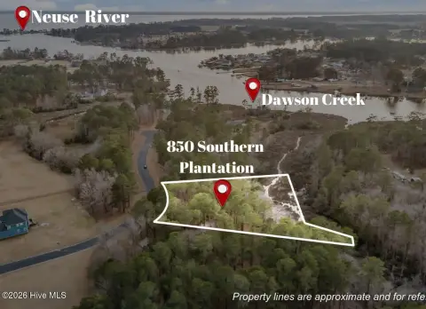 Oriental, NC Wooded Lot