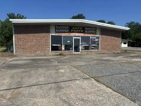 Auto Shop Building with Parts House