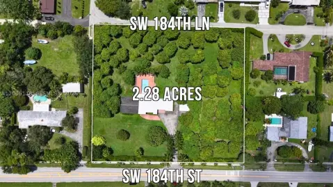 Development Land with Existing Home