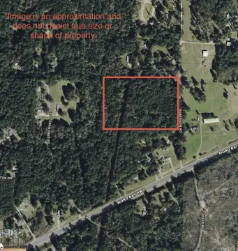 Wooded Land Tract with Easement