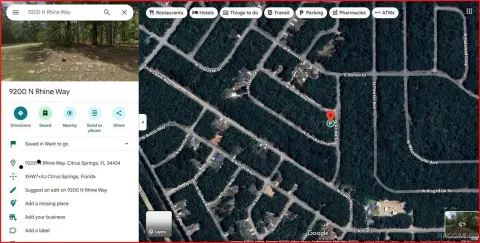 Corner Lot in Citrus Springs