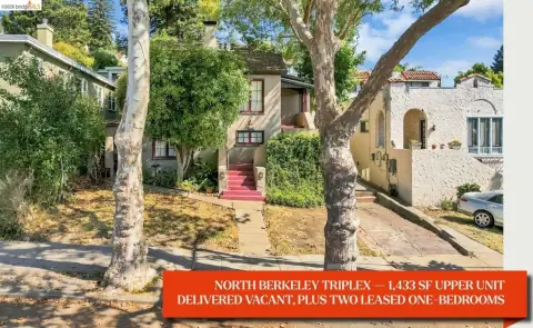North Berkeley Triplex with Garden