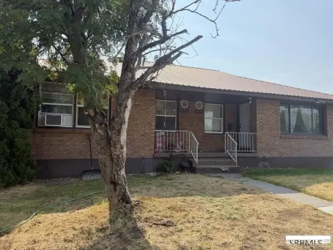 Brick Duplex with Garages