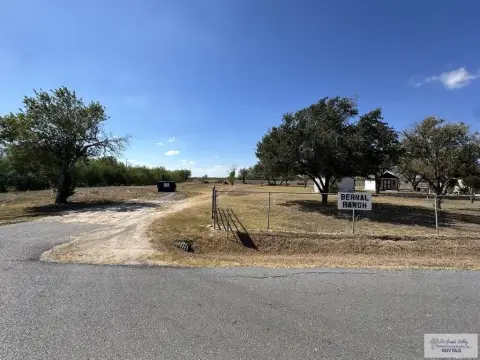 Fenced Commercial Land