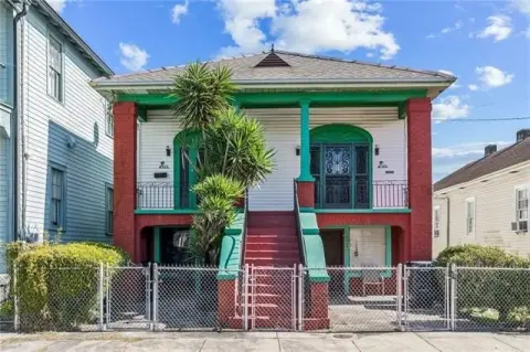 Quadplex with Upstairs Porch