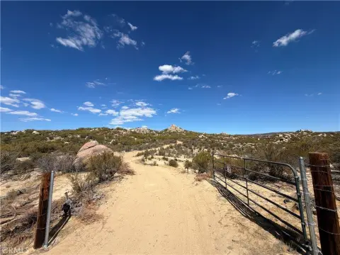 Fenced Rural Residential Land