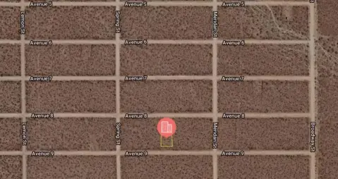 Mojave Land Near Highway