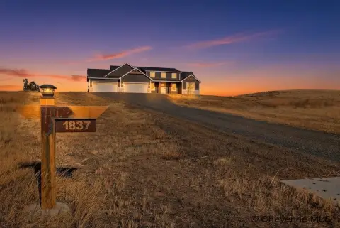 Cheyenne Rural Home with Finishes