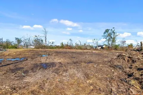 Cleared Mobile Home Lot