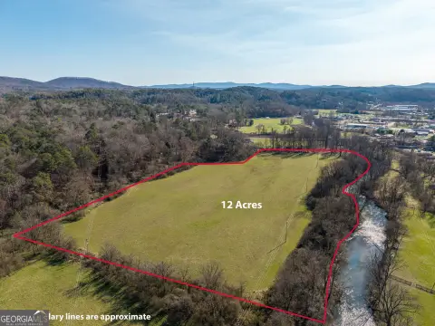 12 Acres Cleared Land Ellijay