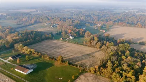 Farmland with Woods and Creek