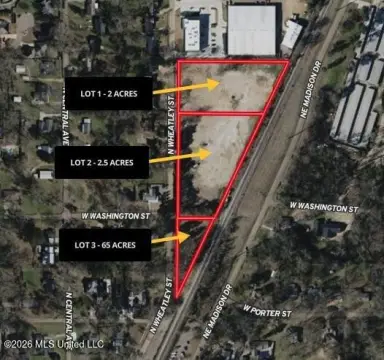 Industrial Land with Rail Spur