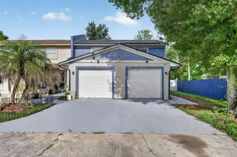 Duplex With Private Garages