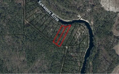 Cleared Suwannee River Waterfront Land
