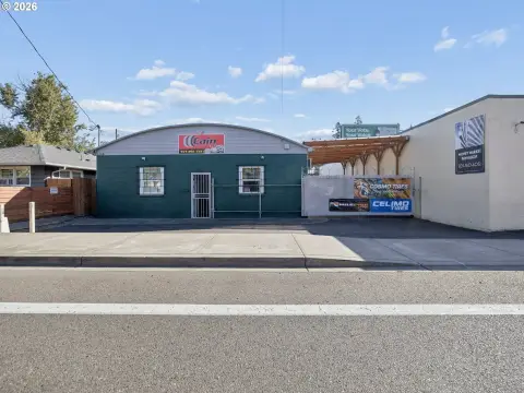 Fenced Auto Shop