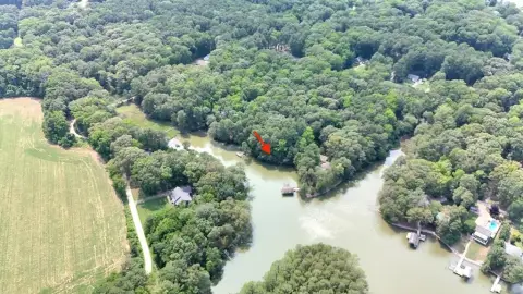 Wooded Waterfront Residential Parcel