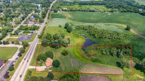 Commercial Land with Existing Structure