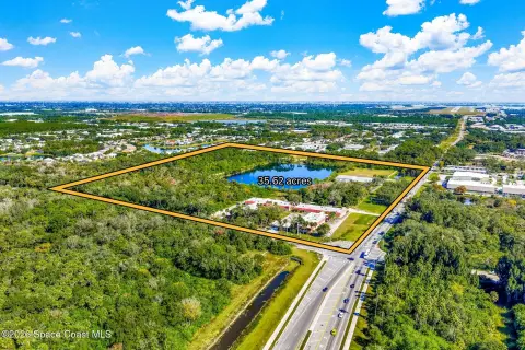 Partially Developed Corner Commercial Land