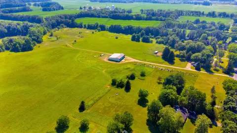 Agricultural Land with Steel Pole Barn